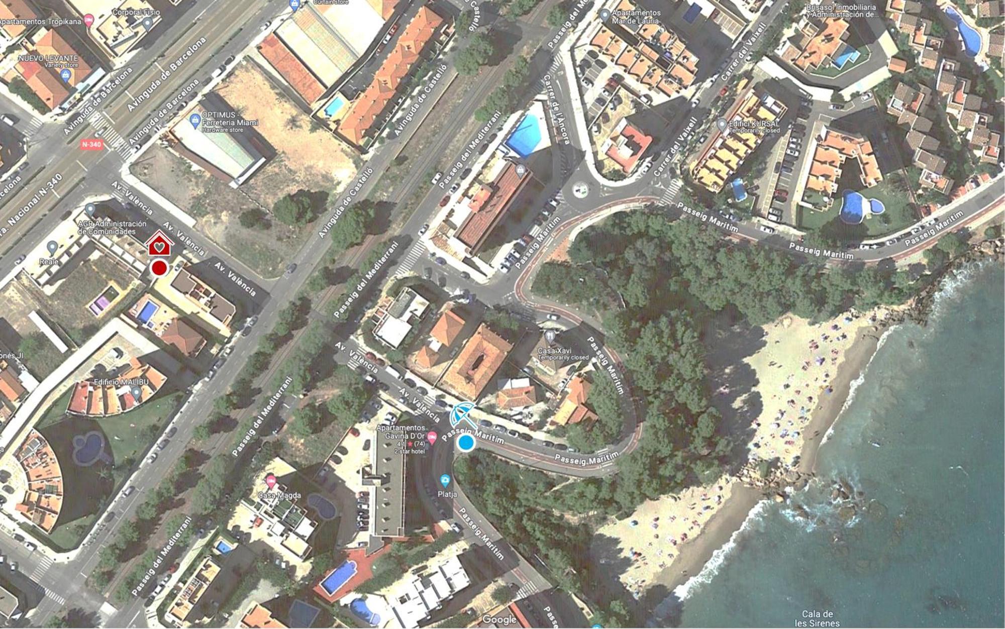 Apartamento Con Piscina Y Jardin Espectacular Cala Sirenas - Nuevo Miami Playa Екстер'єр фото