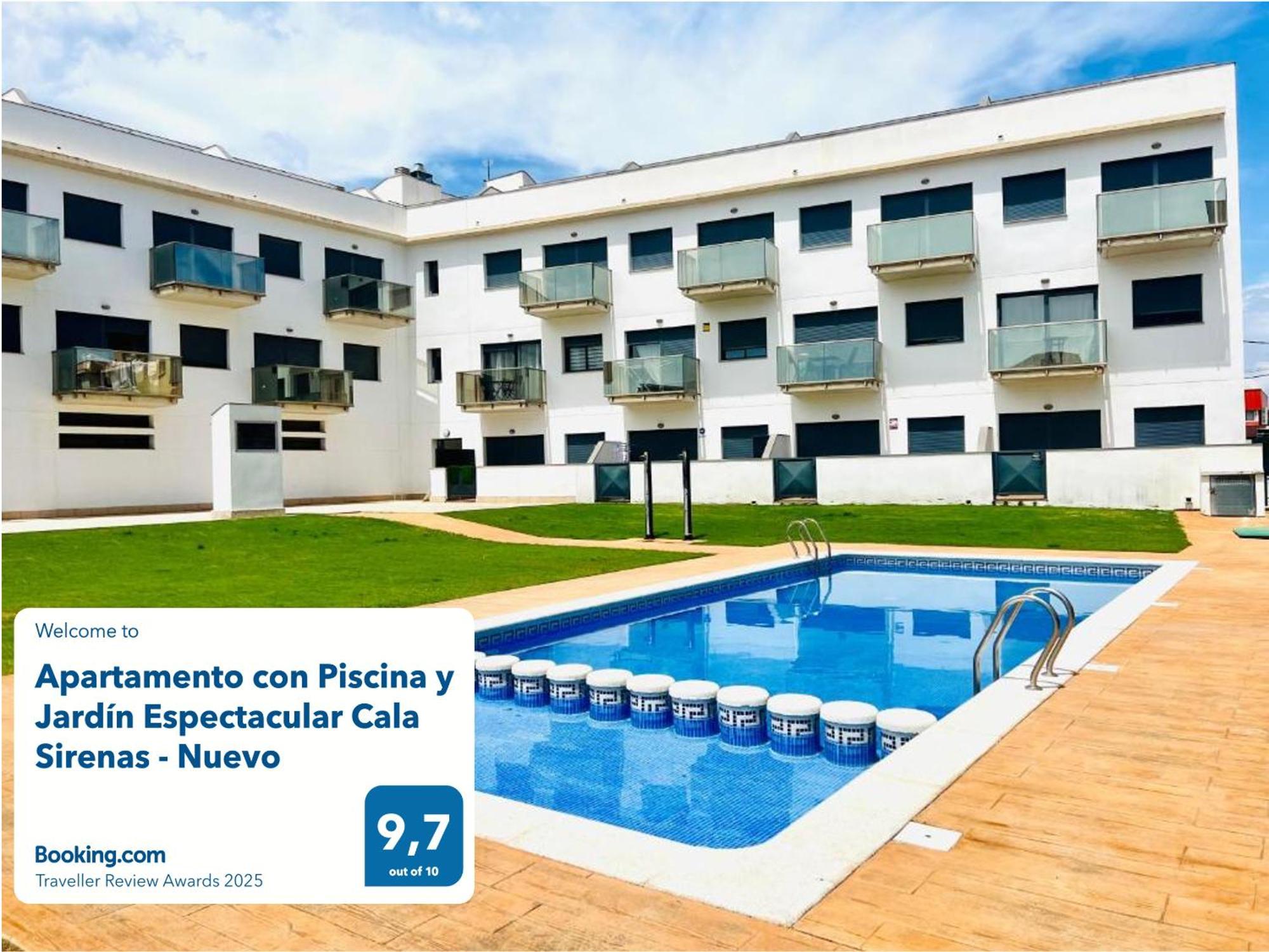 Apartamento Con Piscina Y Jardin Espectacular Cala Sirenas - Nuevo Miami Playa Екстер'єр фото